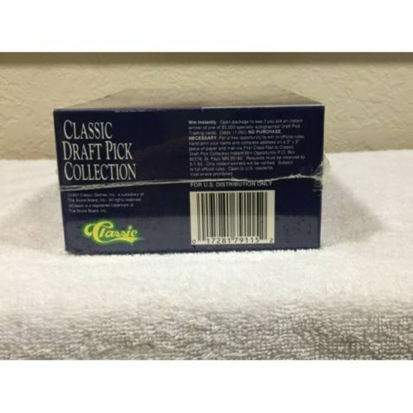 1991 Classic Draft Pick Collection Hobby Box Sealed - Picture 4 of 5